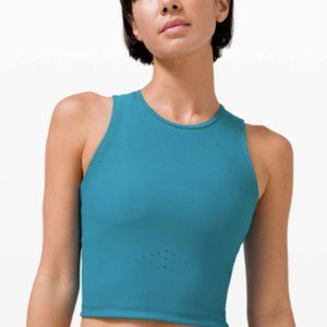 Lululemon Zoned In Tank Top in Hawaiian Blue, Size 4